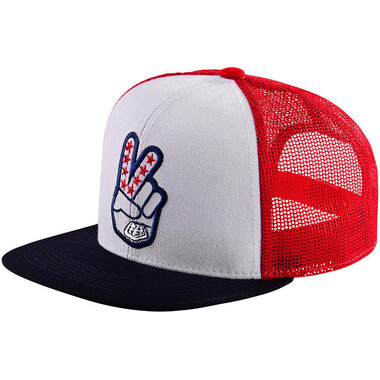 TROY LEE DESIGNS PEACE OUT TRUCKER Cap Red 0